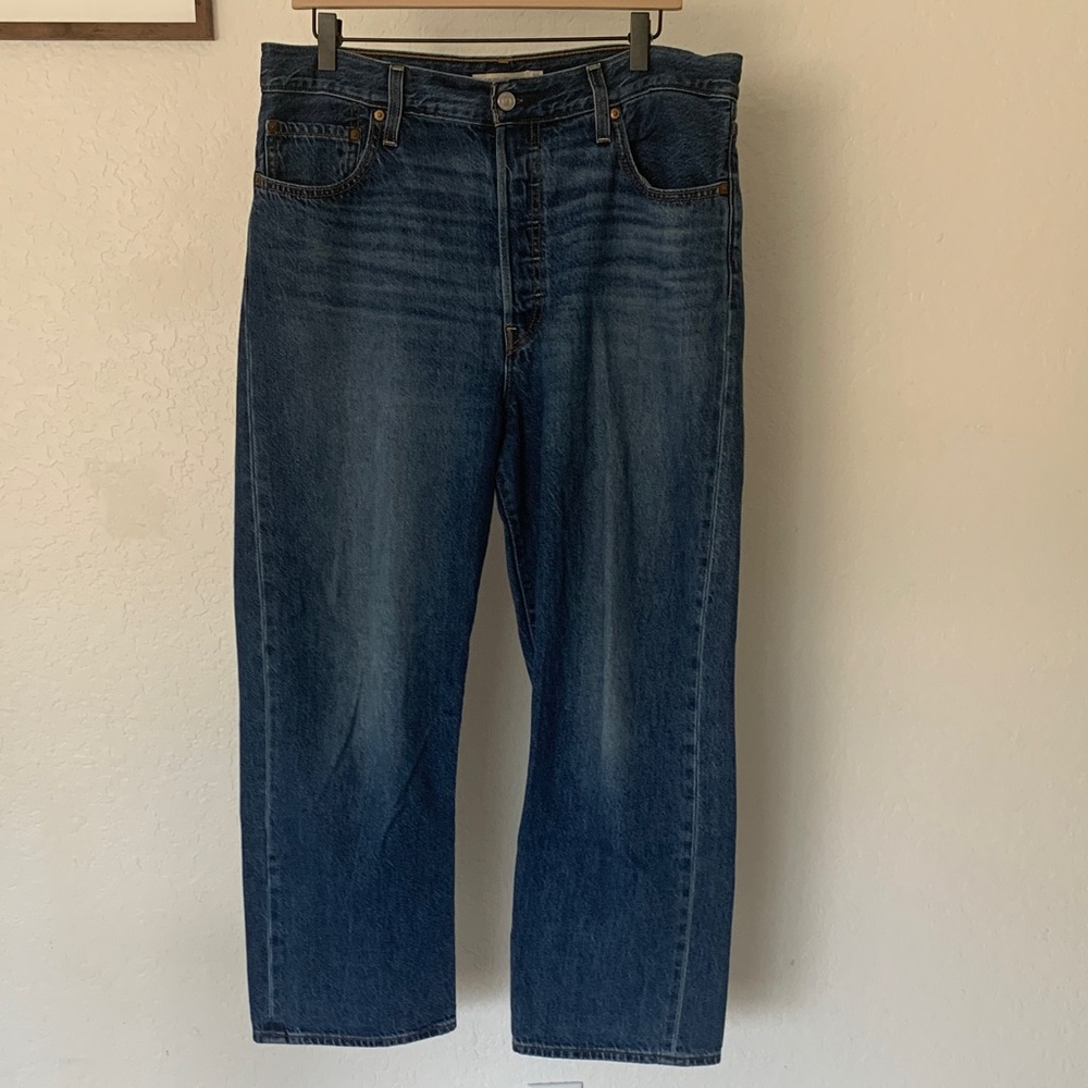 Levi’s ribcage straight jeans